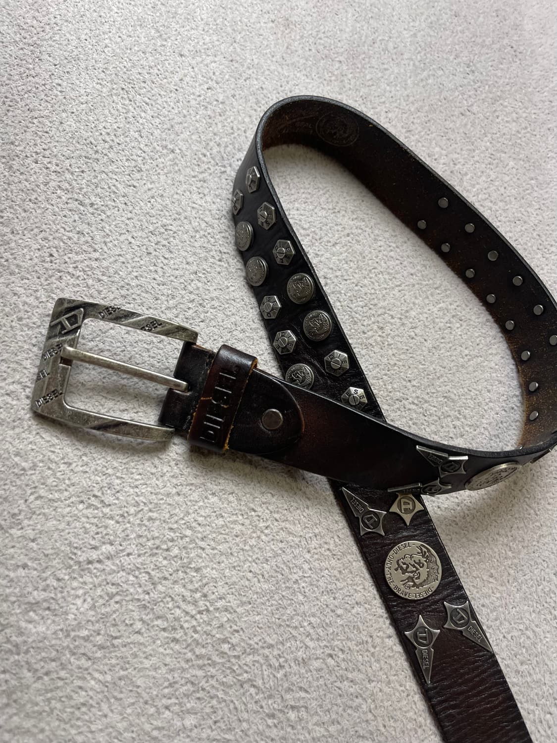 Diesel 디젤 빈티지벨트 상품이미지4