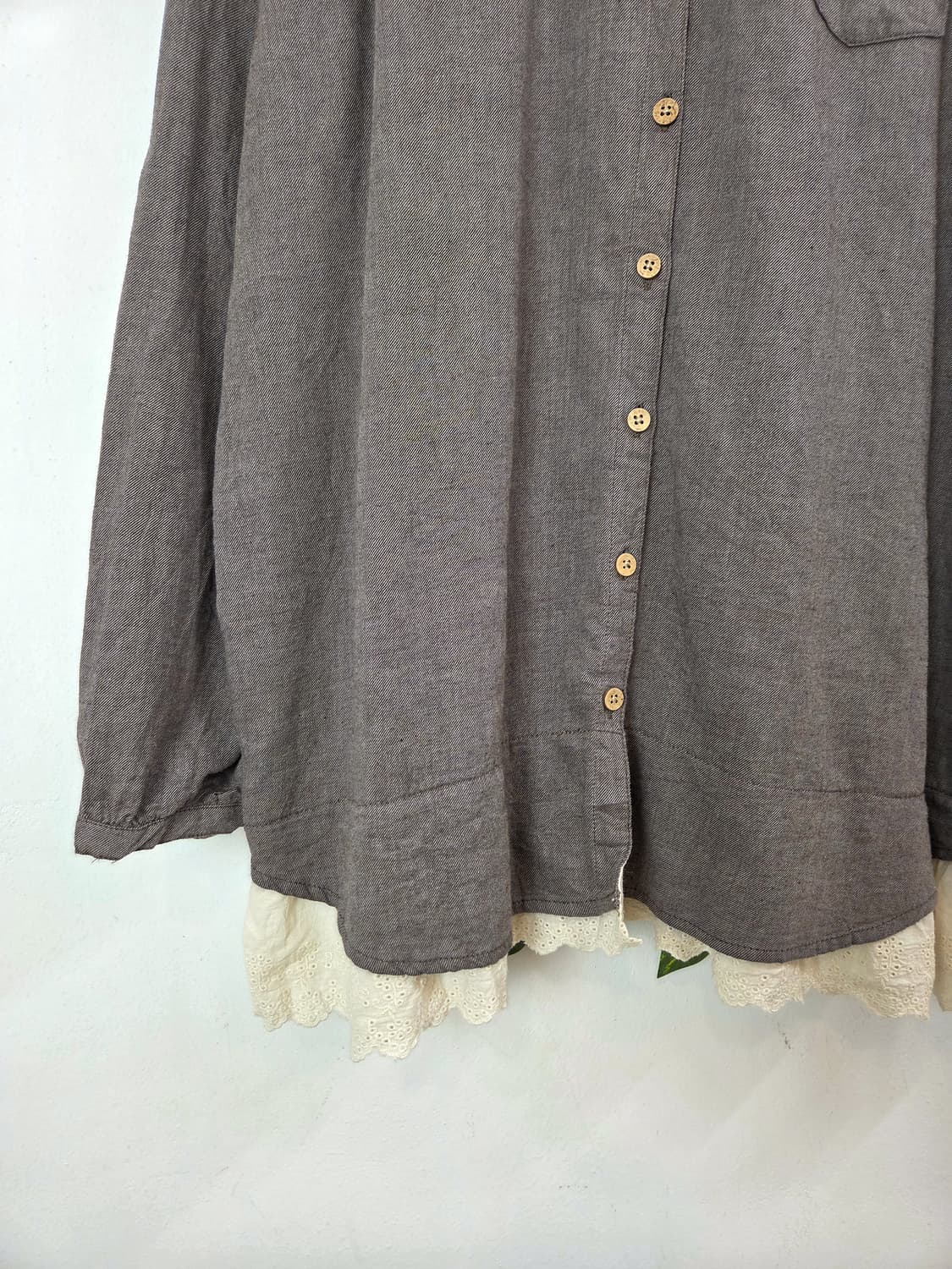 뮤트 모리 버튼업 블라우스 상품이미지3