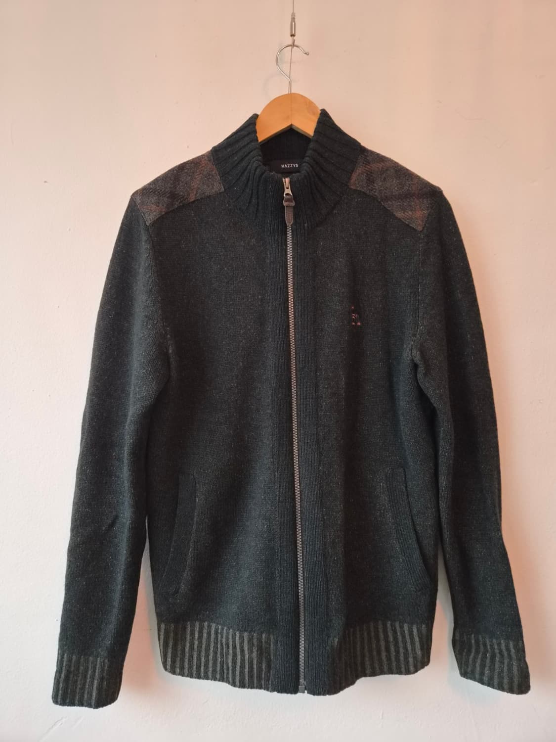 헤지스 남성 울100니트집업가디건 100사이즈 상품이미지2