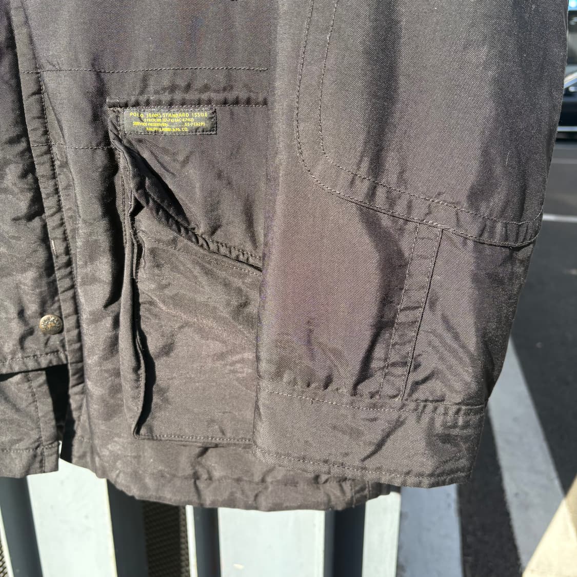 폴로 진스 컴퍼니 블랙 N-3B 밀리터리 파카 상품이미지5