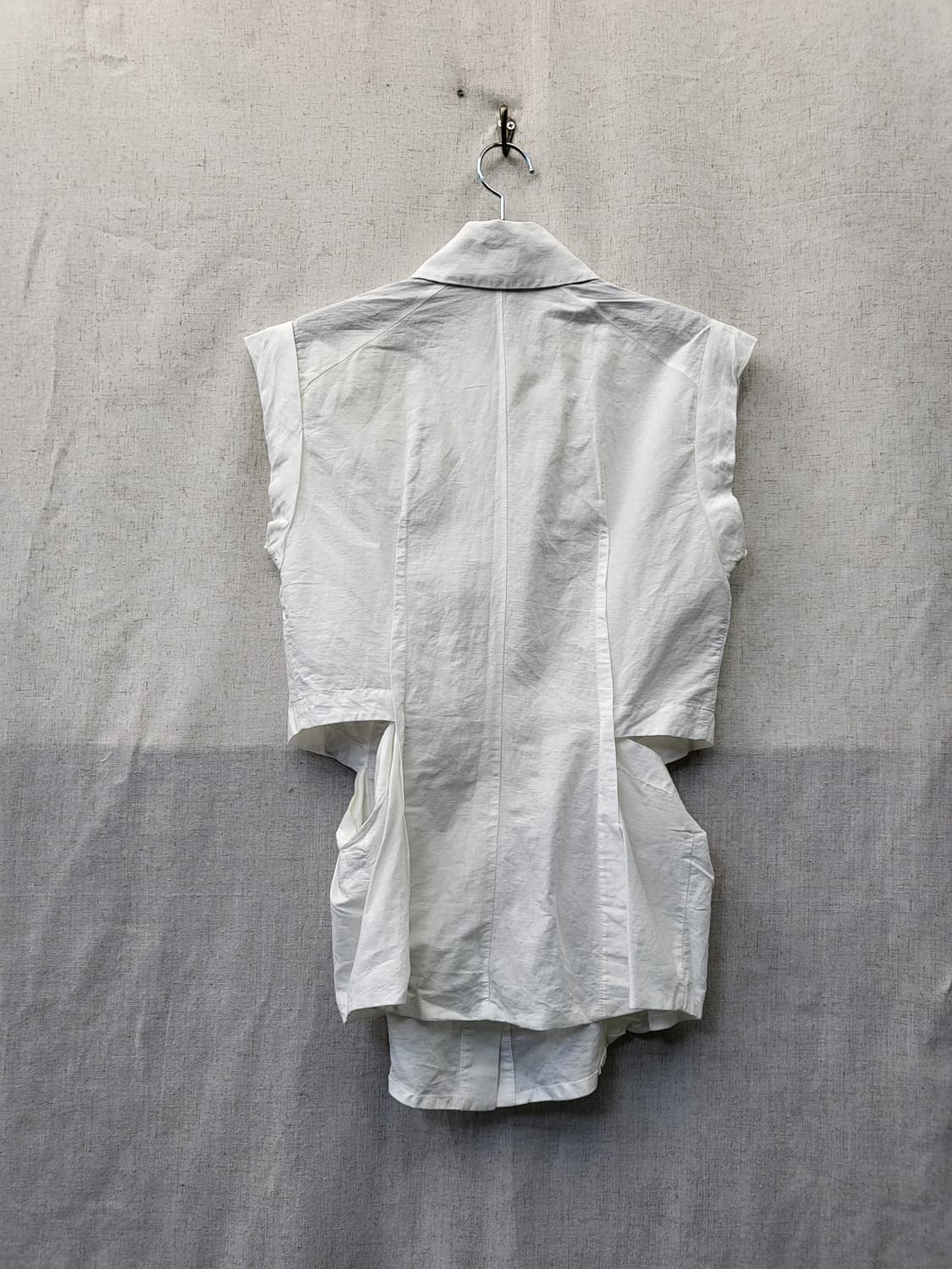 미샤 트임 블라우스 셔츠 상품이미지2