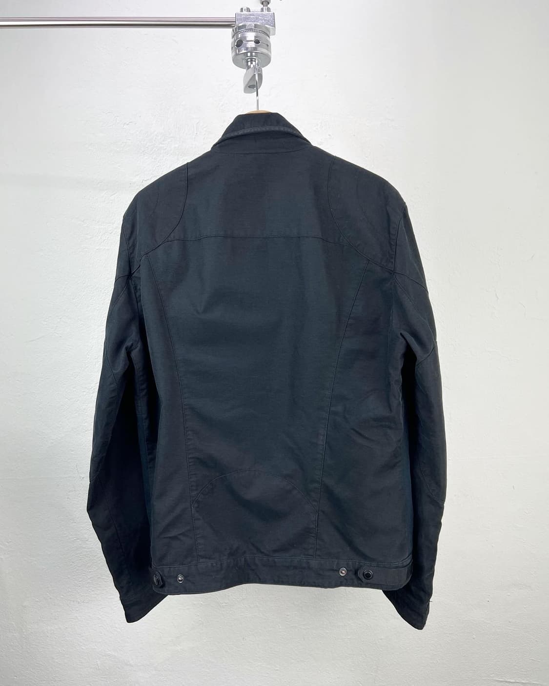 아르마니 익스체인지 블랙 배색 집업 자켓  상품이미지5