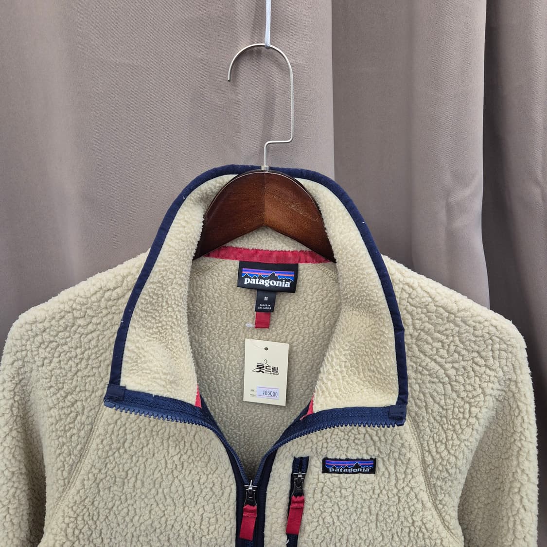 파타고니아 레트로 파일 플리스 자켓 베이지 M 상품이미지2