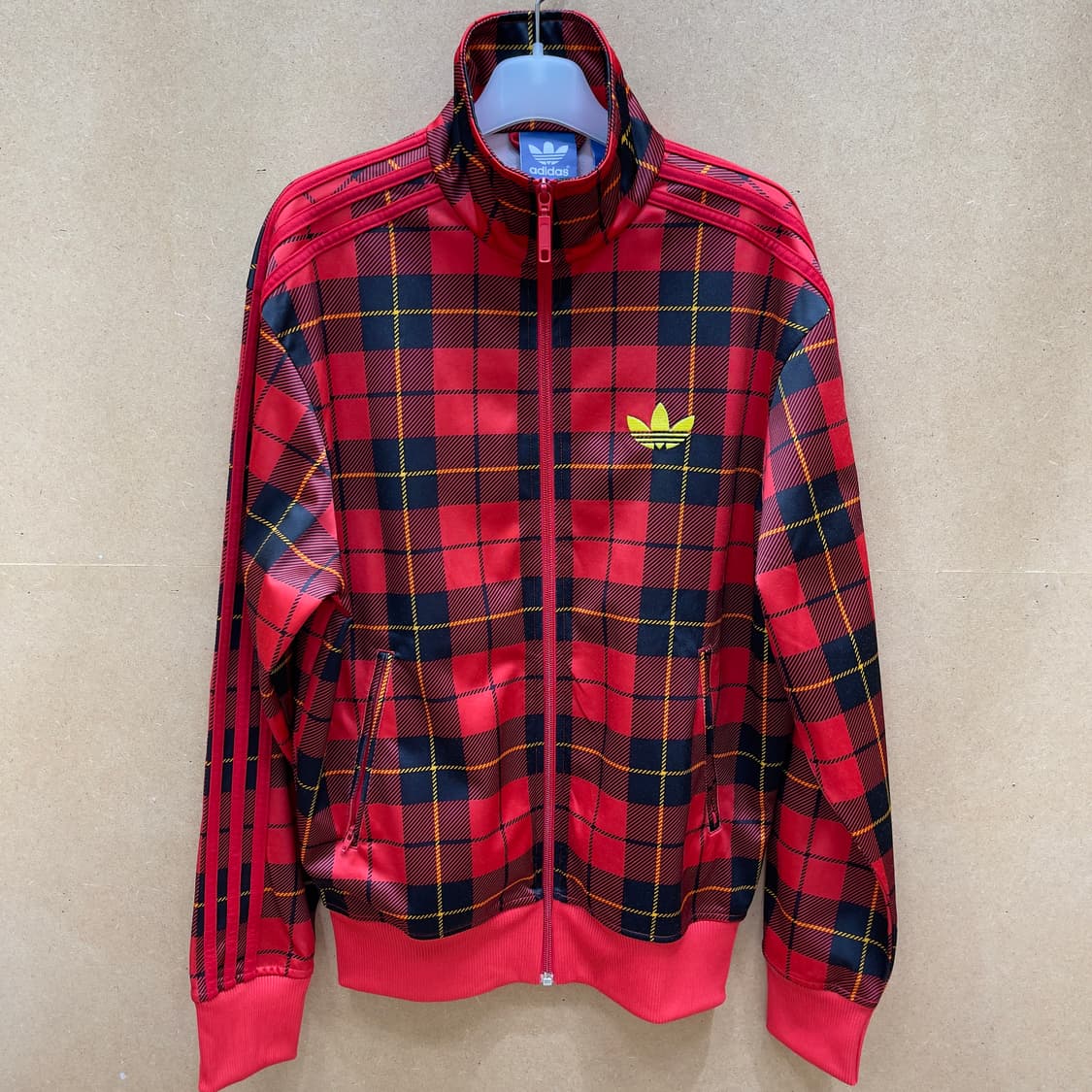 아디다스 파이어버드 타탄체크 트랙탑 상품이미지1