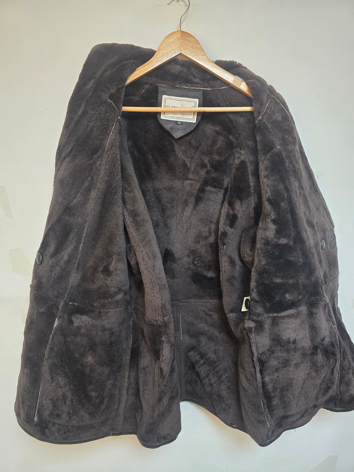 리얼 양가죽 남성 무스탕 자켓 XXL  상품이미지5