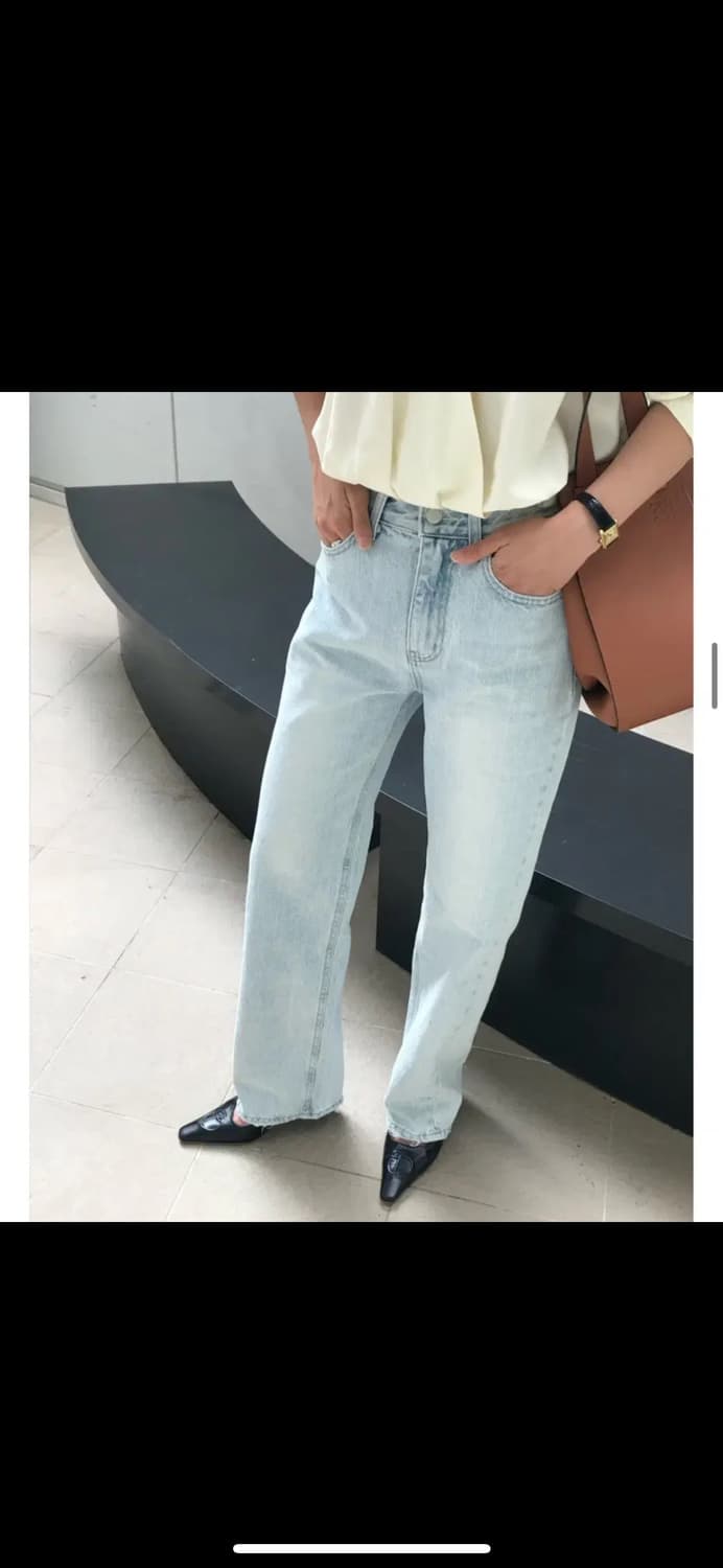 위아 시드니 연청 데님 상품이미지3