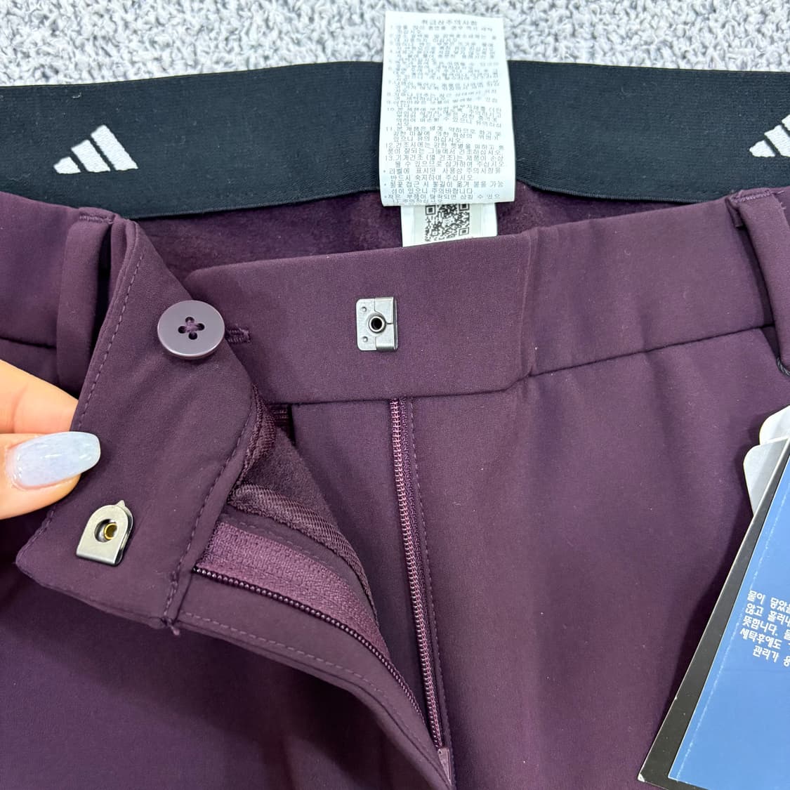 85 새상품 아디다스 여성 골프 바지 0319J 상품이미지3