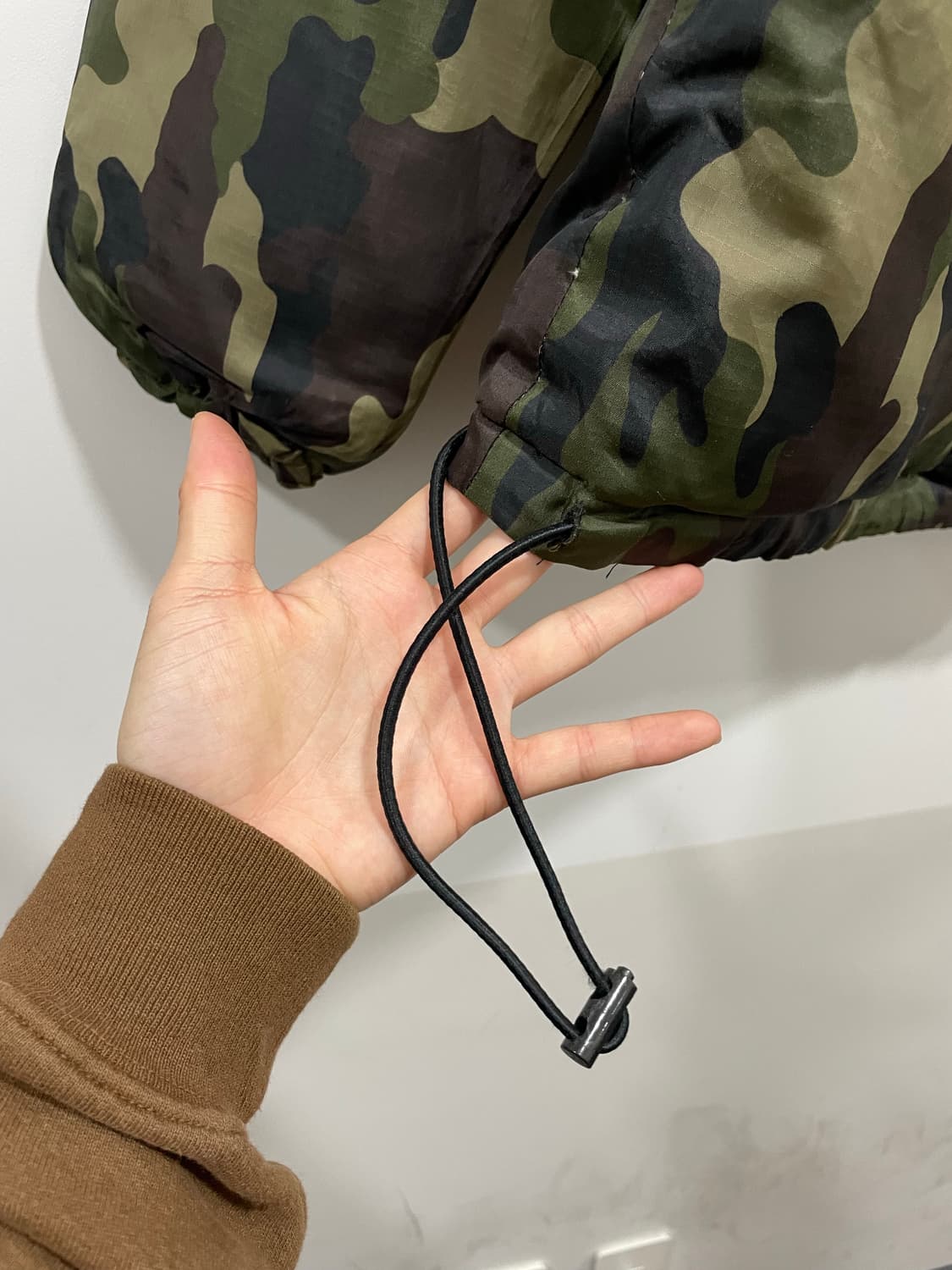 (빈티지)카모플라주 리버시블 패딩자켓 상품이미지8