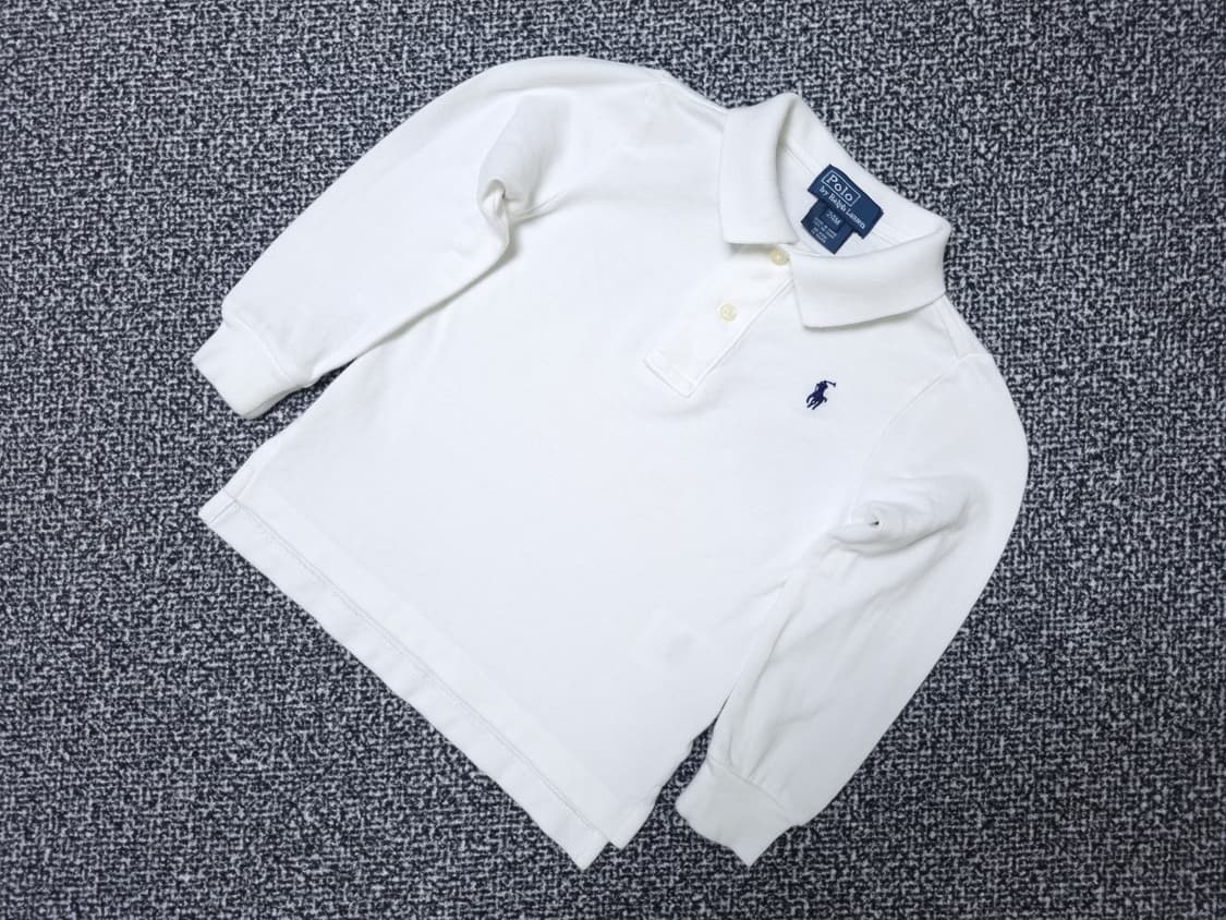 [무료배송][24M]폴로 키즈 피케 긴팔티 카라티 상품이미지3