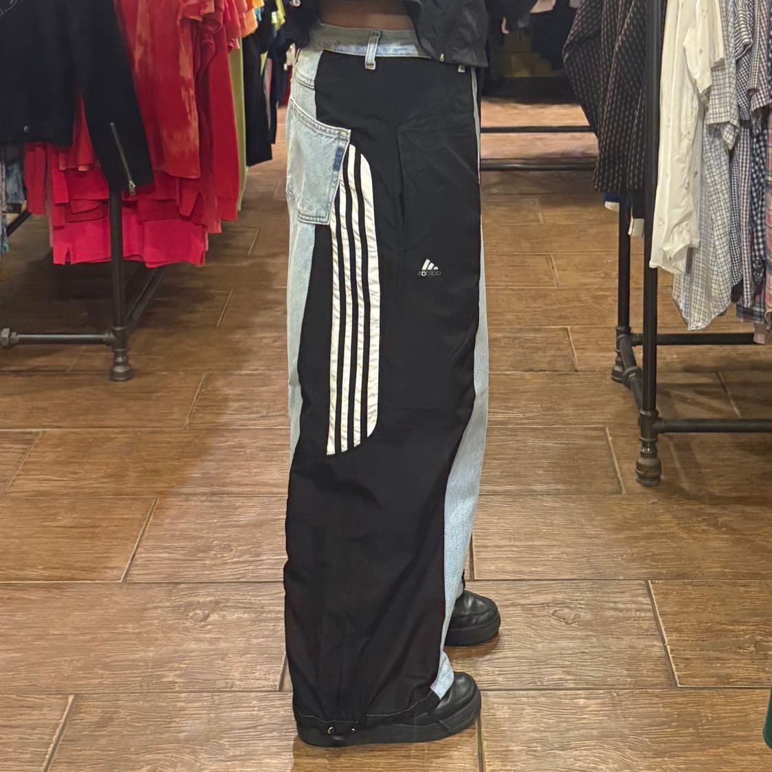 [HI] adidas 커스텀 벌룬 데님팬츠 상품이미지3