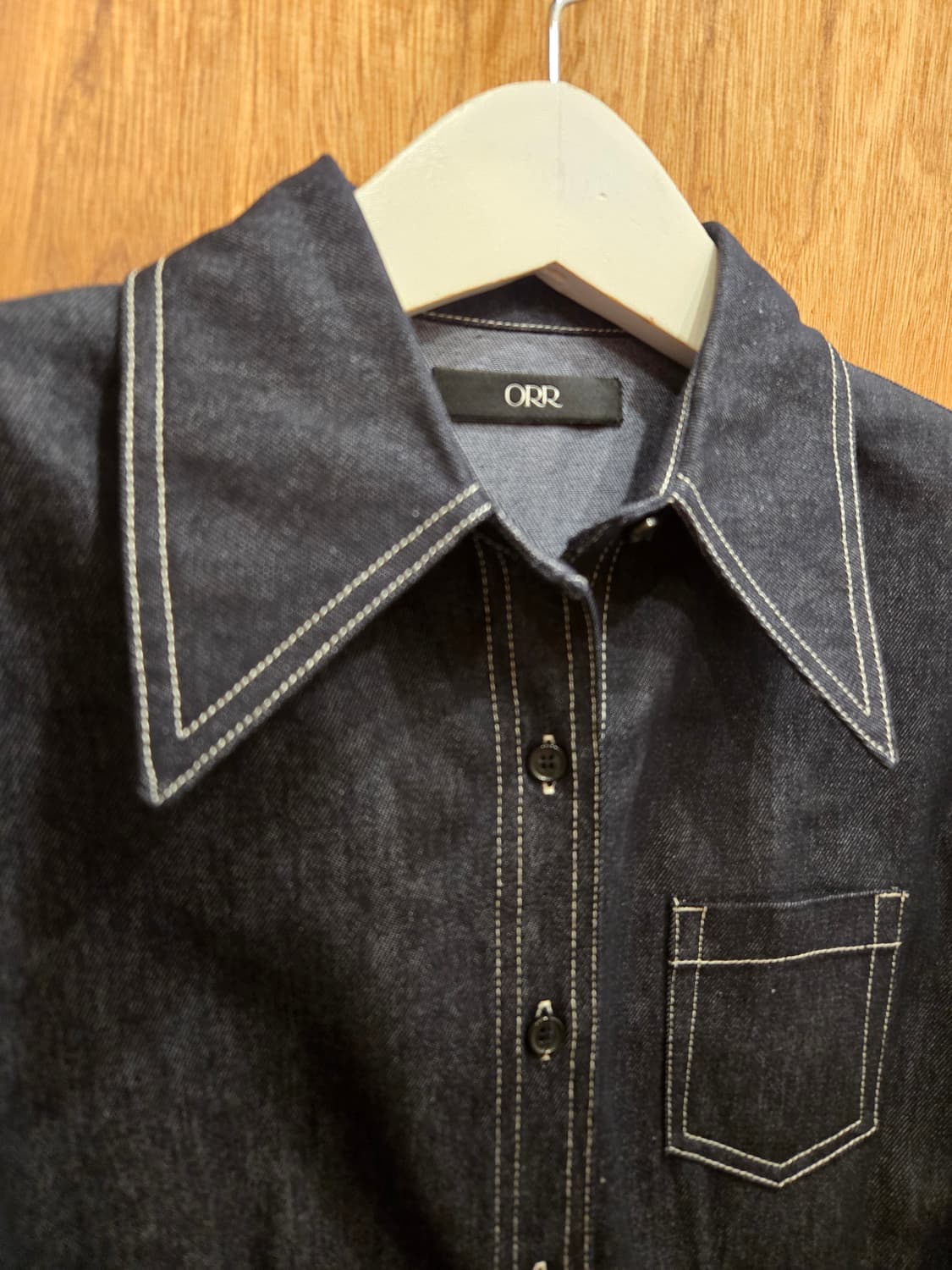 오르 데님셔츠 상품이미지1
