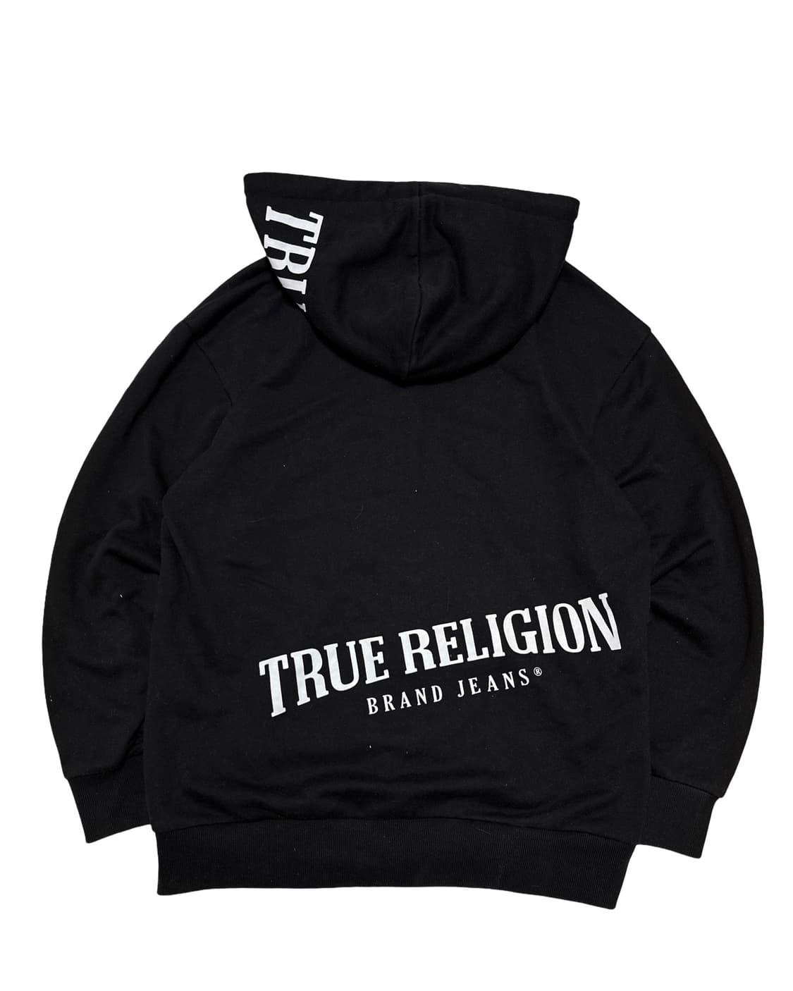 트루릴리전 블랙 후드집업 상품이미지4