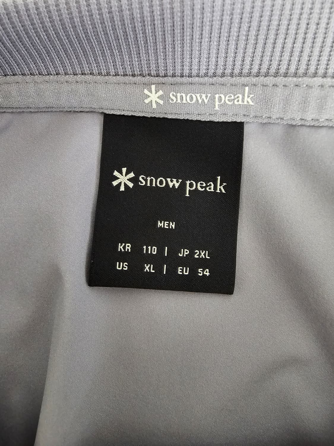 스노우피크 우븐 반팔티셔츠 2XL 상품이미지3