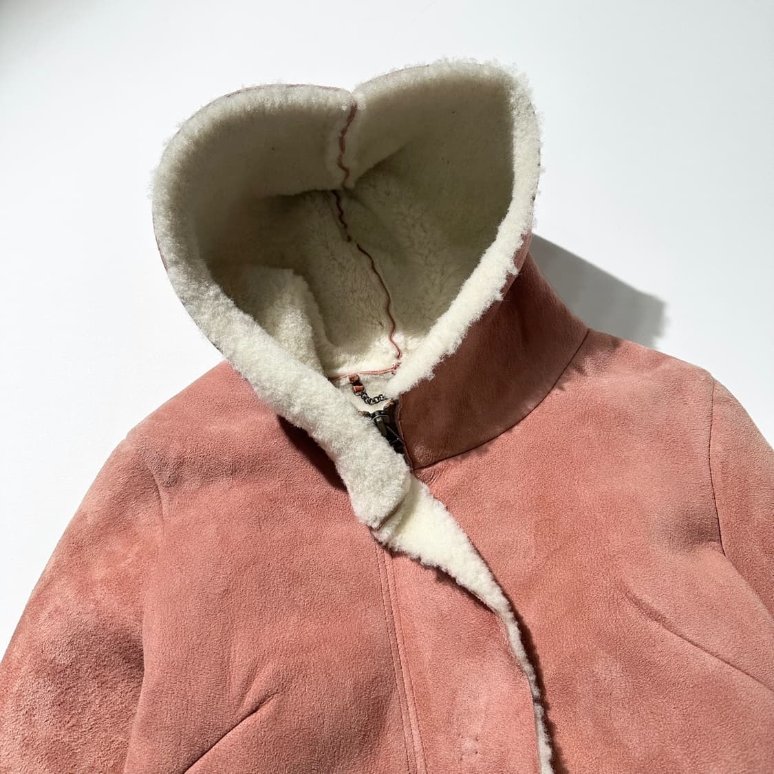 아비렉스 시어링 무스탕 후드 자켓 상품이미지5