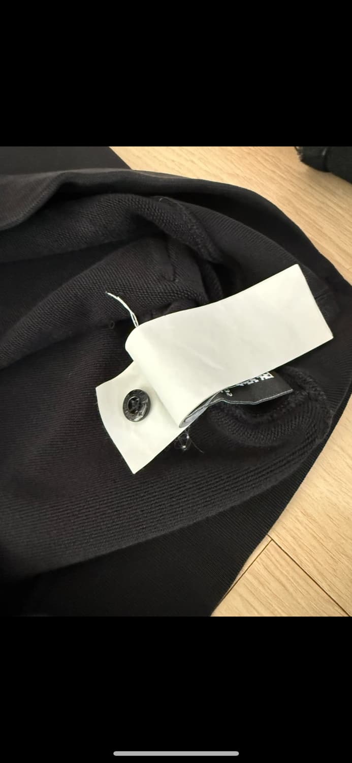 정품 스톤아일랜드 블랙 후드티 M 상품이미지7