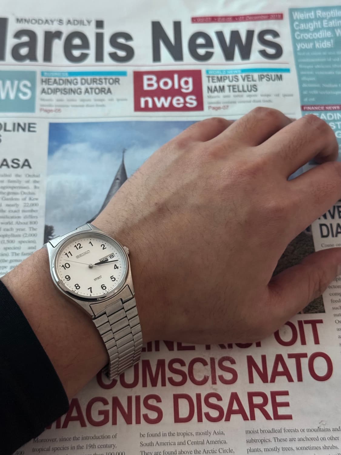 세이코 Seiko 쿼츠 SPRIT 아라빅 상품이미지4