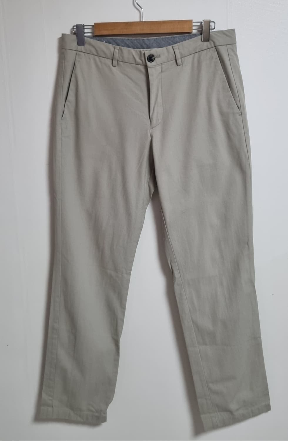 32) 헤지스 베이지 치노팬츠 면바지 상품이미지1