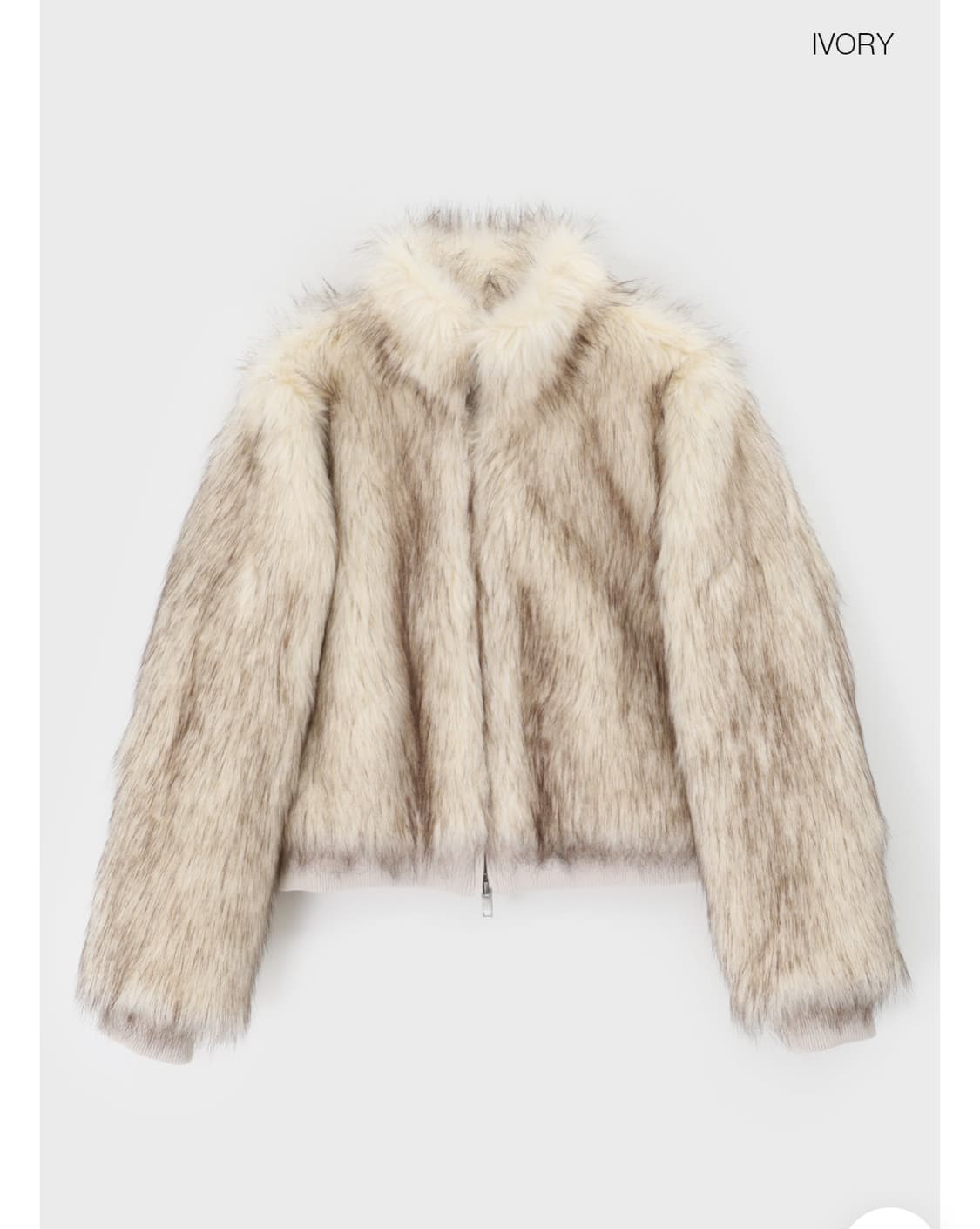 블랙업 라뷰 투톤퍼 하이넷 점퍼 퍼자켓 상품이미지3