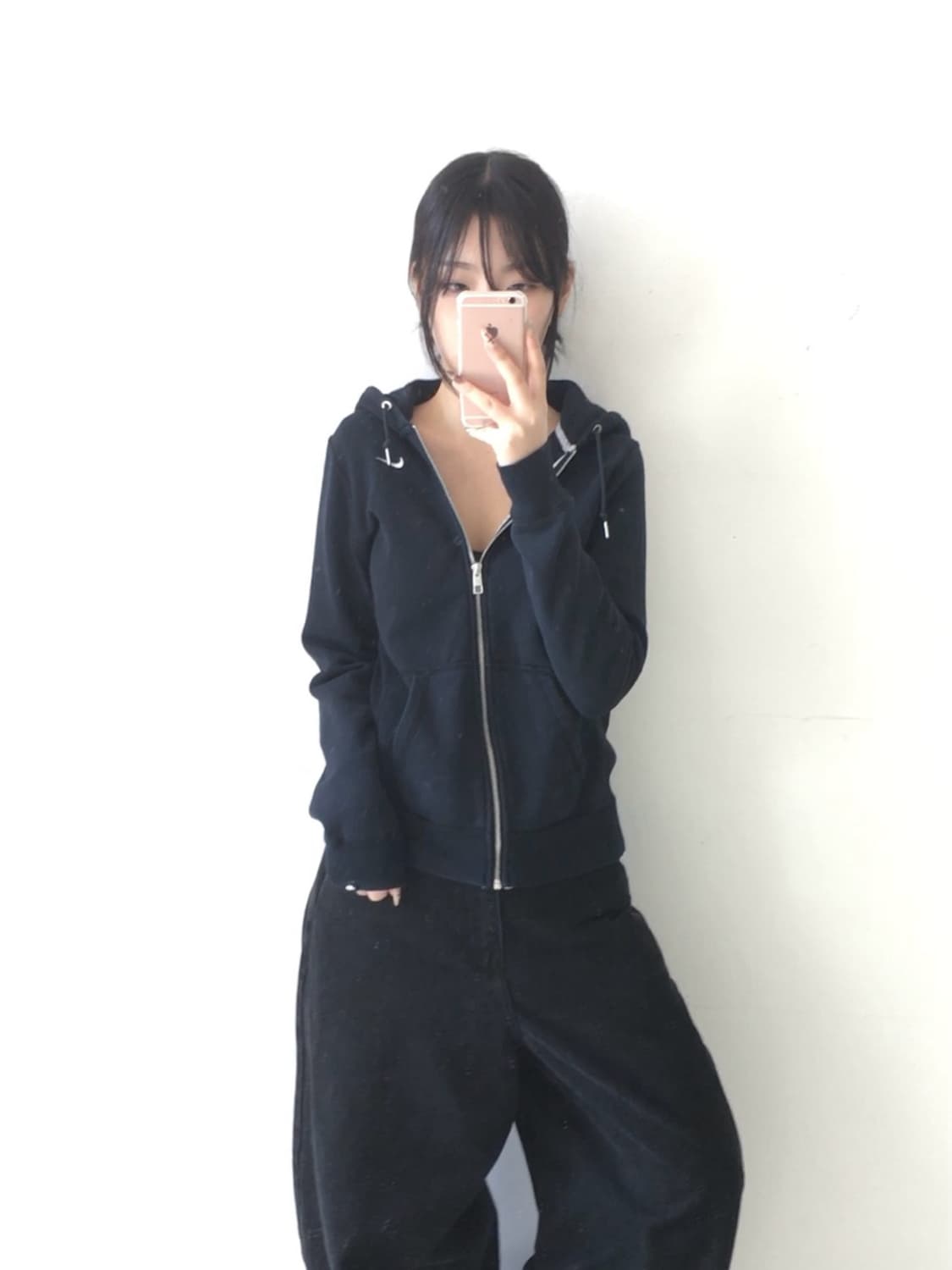 나이키 스우시자수 후드집업 상품이미지1