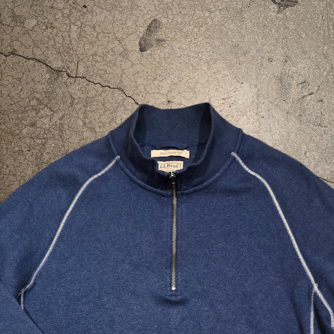 00s L.L.BEAN 쿼터집업 스웨터 상품이미지2