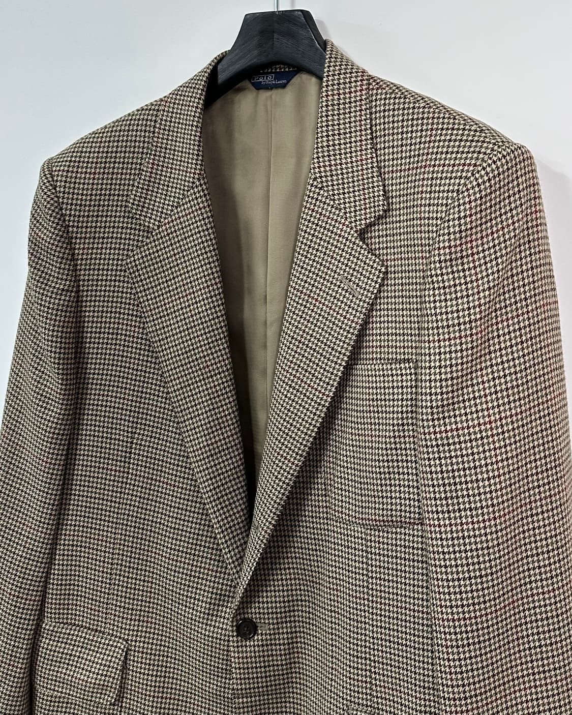 폴로 건클럽 체크 울 3b 블레이저 자켓  (va.57) 상품이미지4