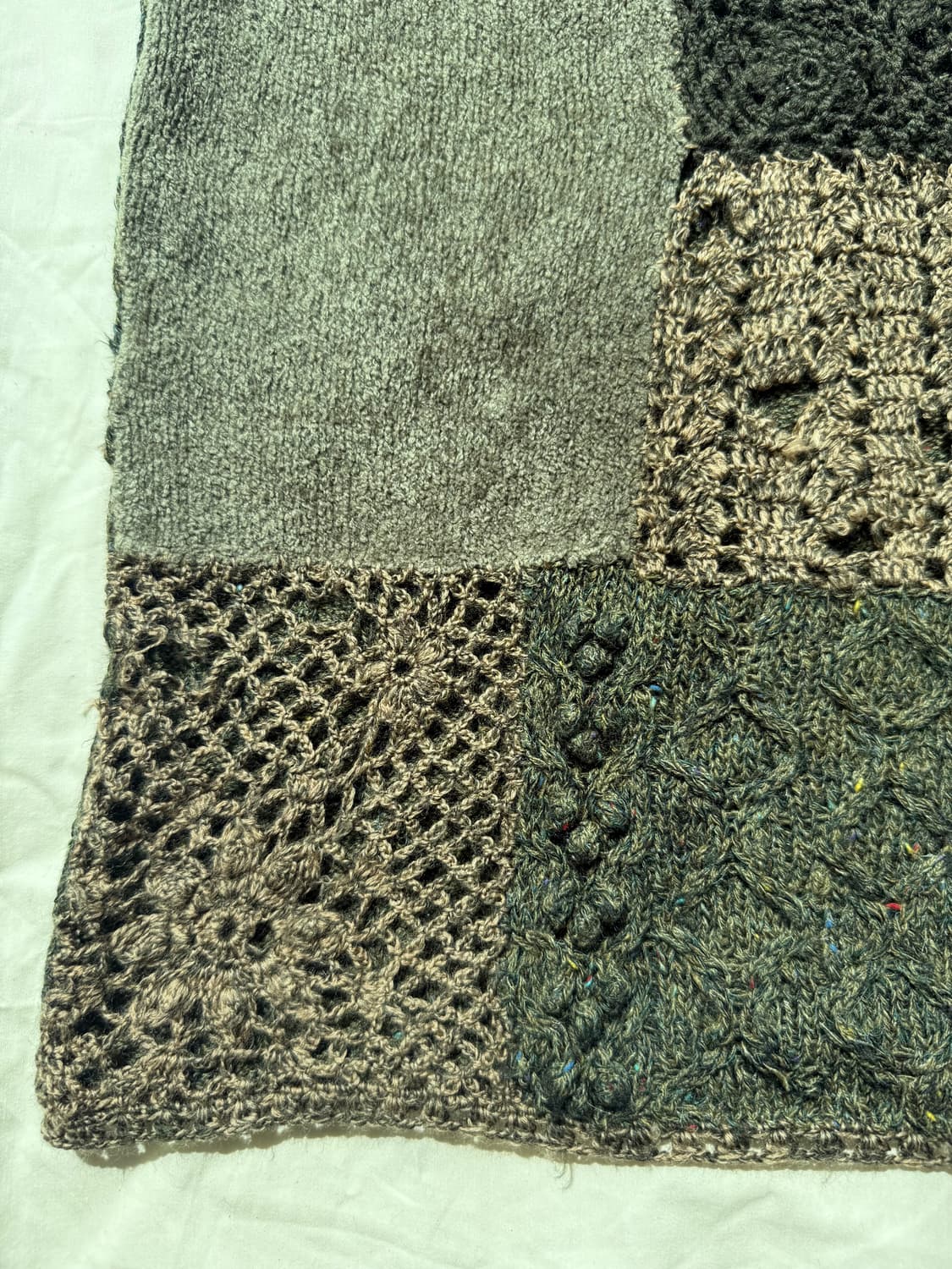 브라운 니트 베스트 상품이미지3