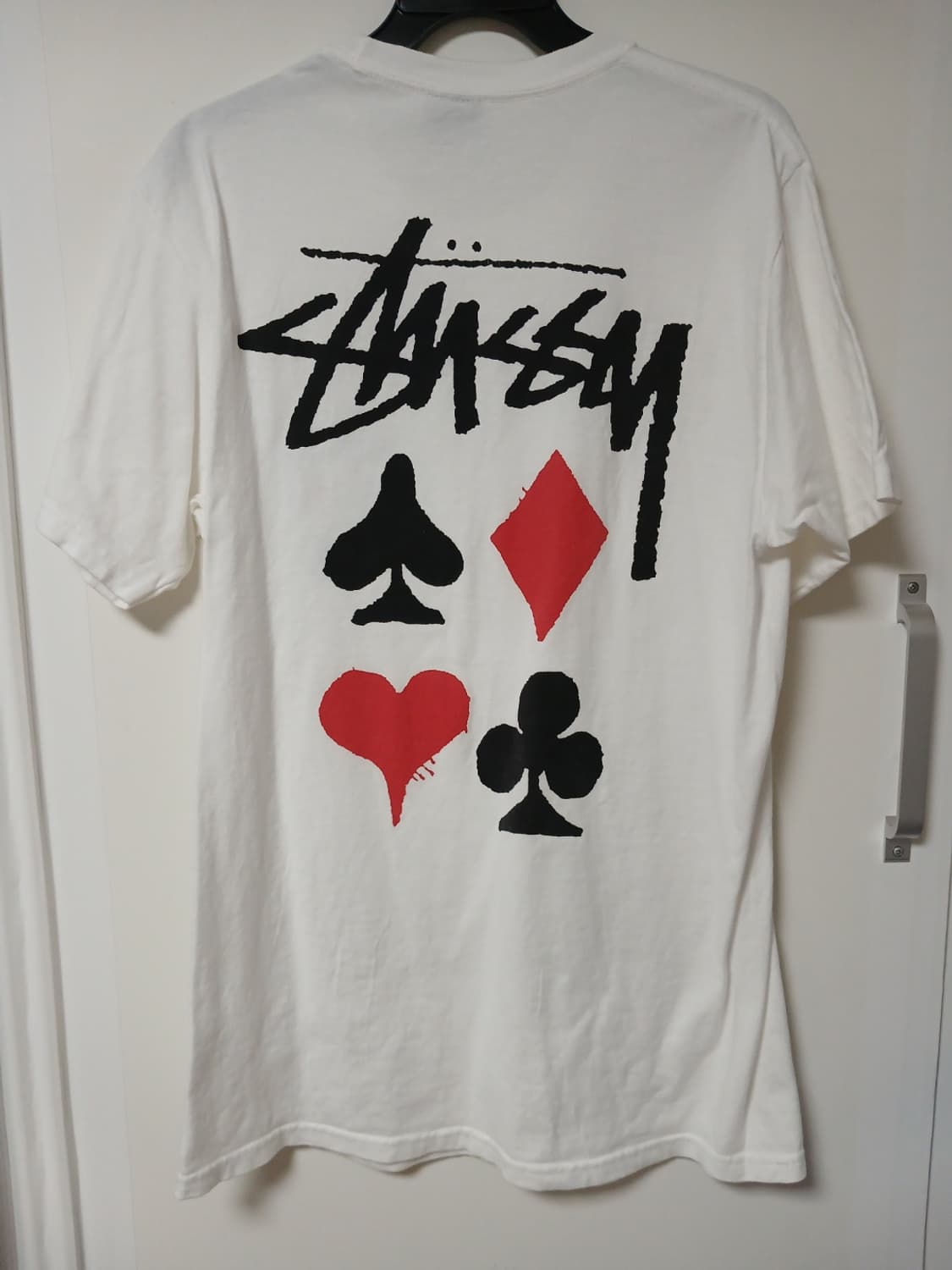 스투시 풀 덱 2 티셔츠 화이트 상품이미지1