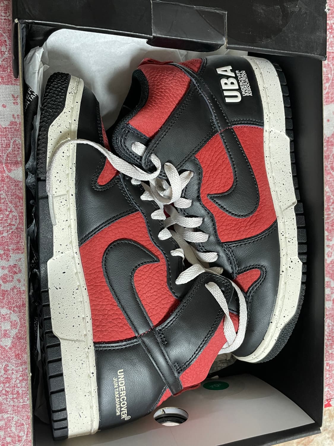 급처)나이키X언더커버 덩크 하이 1985 짐레드 상품이미지2