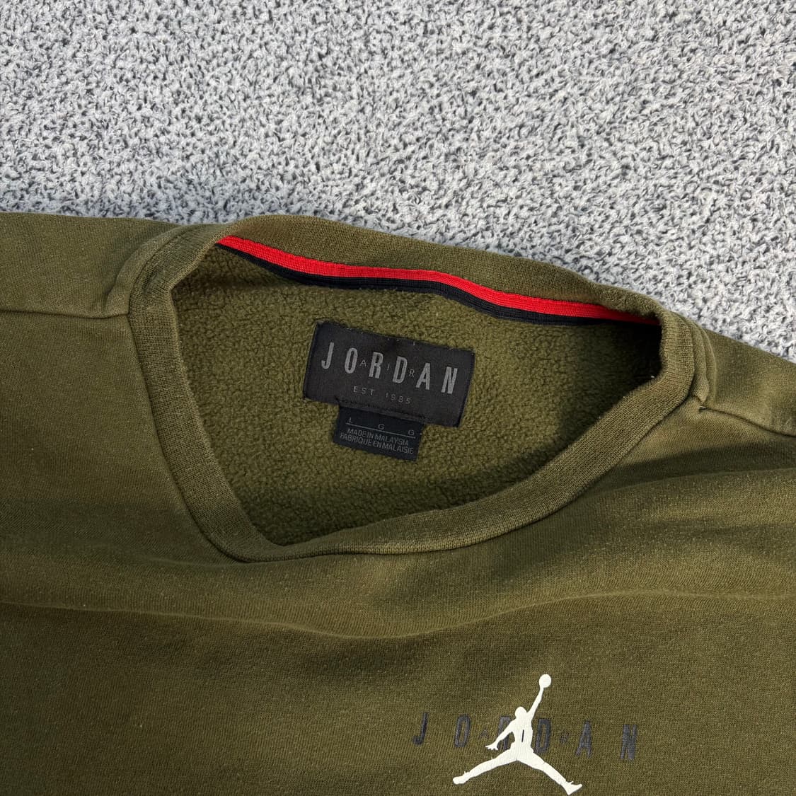 L 조던 기모 점프맨 맨투맨 0303J 상품이미지2