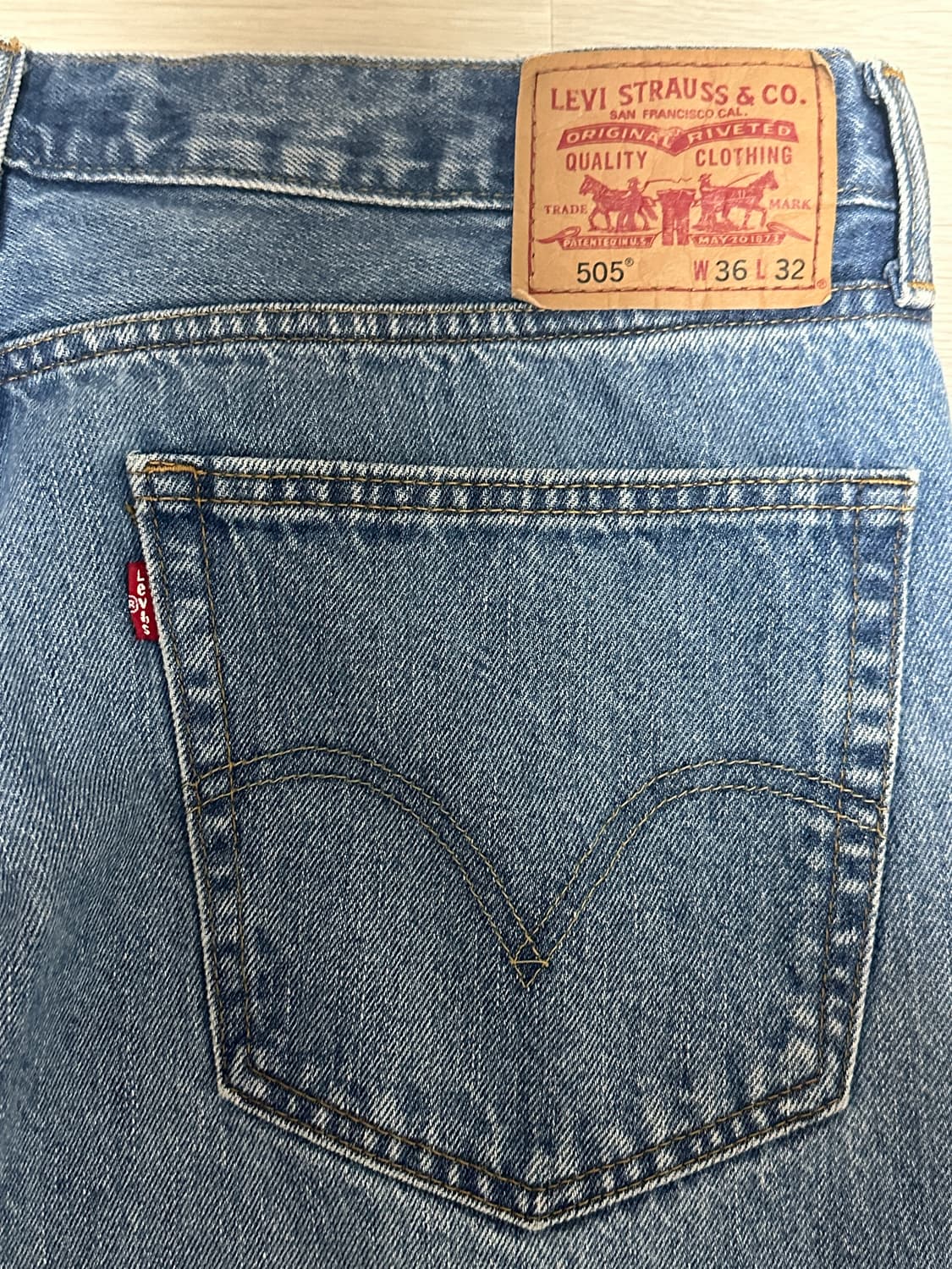 리바이스 505 36/32 상품이미지2