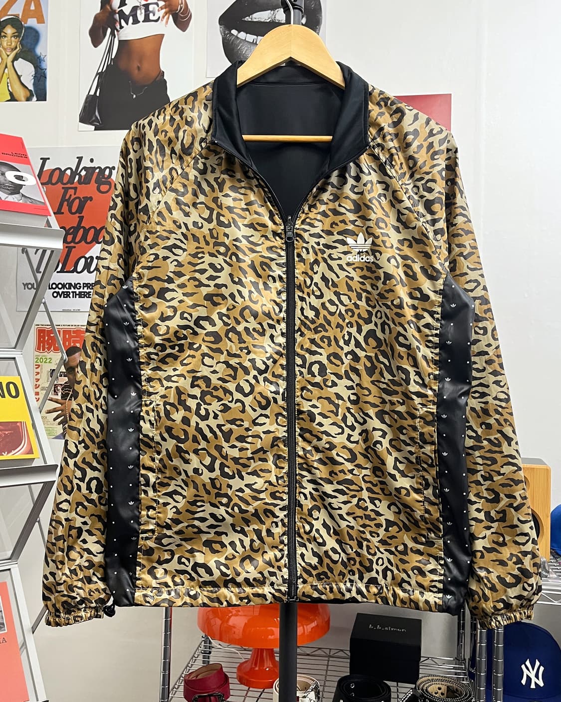 아디다스 레오파드 리버시블 자켓 상품이미지5