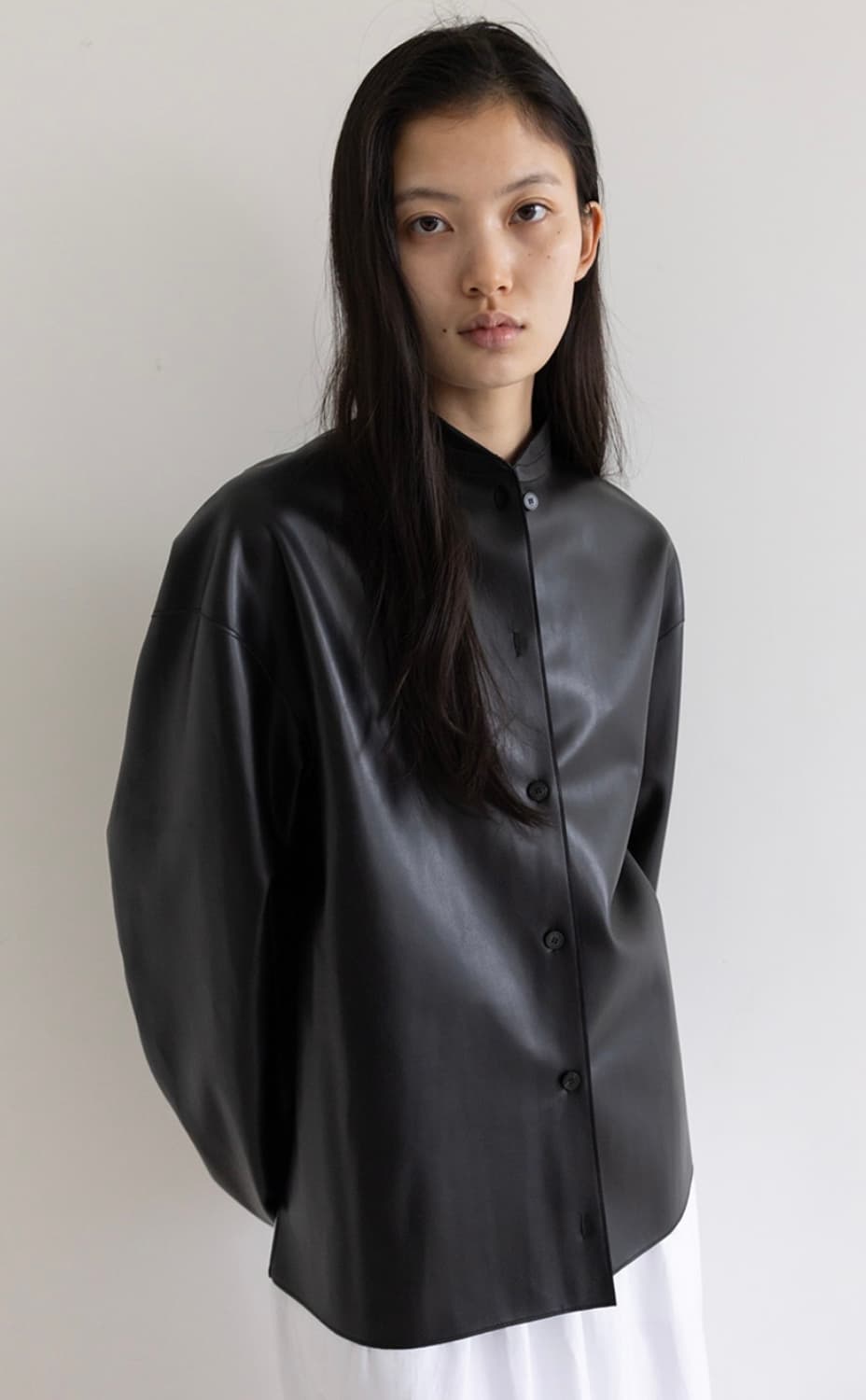 에레 DOYLE LEATHER JACKET [BLACK] 상품이미지7