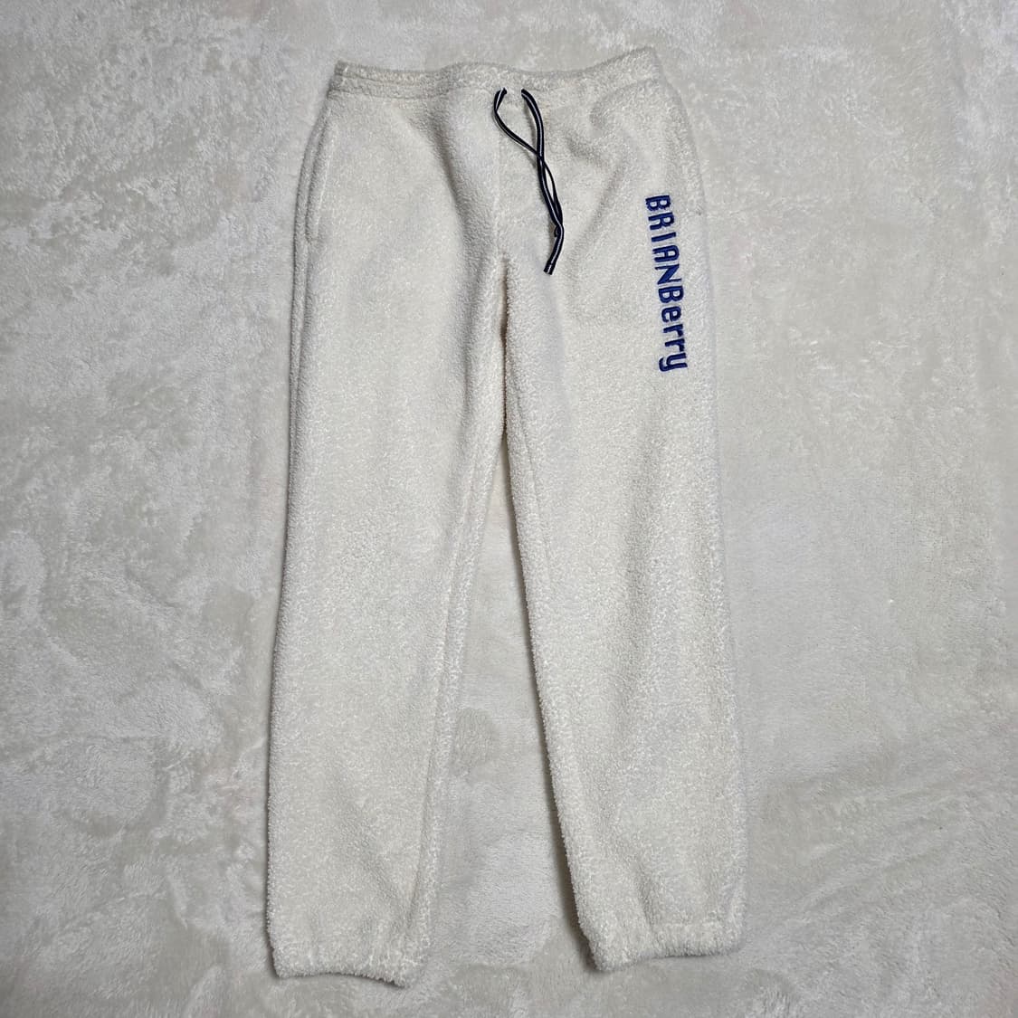 (M)브라이언베리 뽀글이 플리스 팬츠 아이보리 상품이미지1