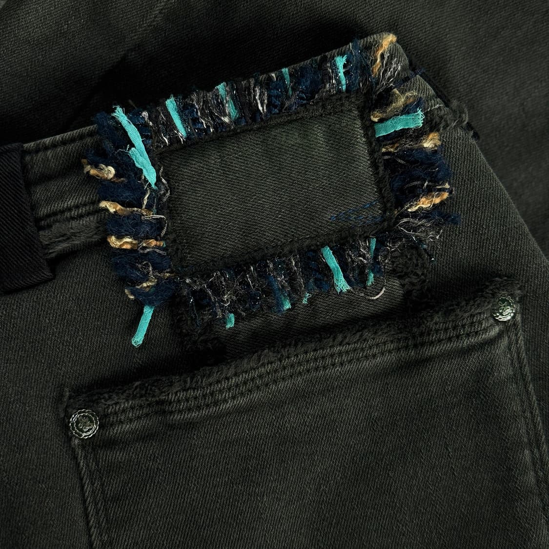 마인 MINE 다크 그린 데님 팬츠 상품이미지5