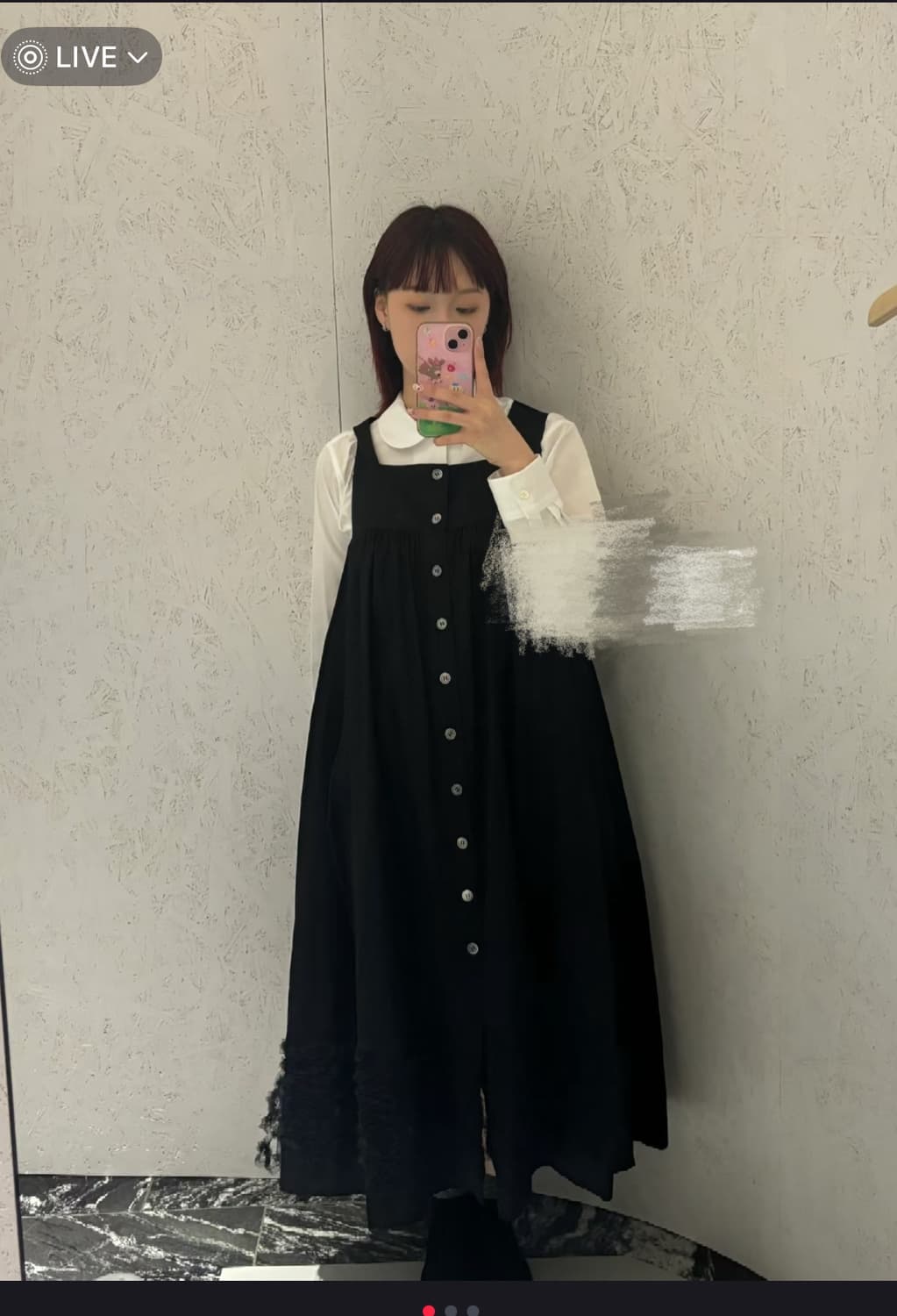 꼼데가르송 다오 CDG TAO 멜빵 원피스 M 상품이미지7