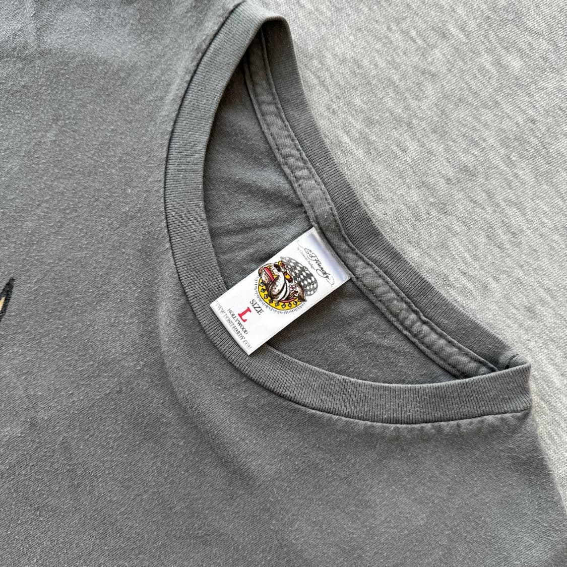 [L] 빈티지 에드하디(Ed Hardy) USA제 타투 그래픽 티셔츠 상품이미지4