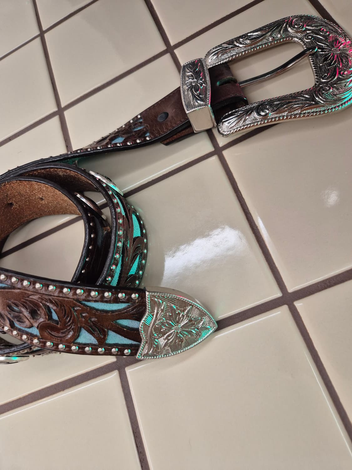 웨스턴 벨트 일본 빈티지 상품이미지2