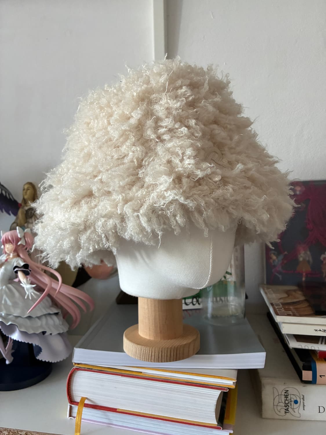 써틴먼스 아이보리 퍼 버킷 햇 상품이미지6