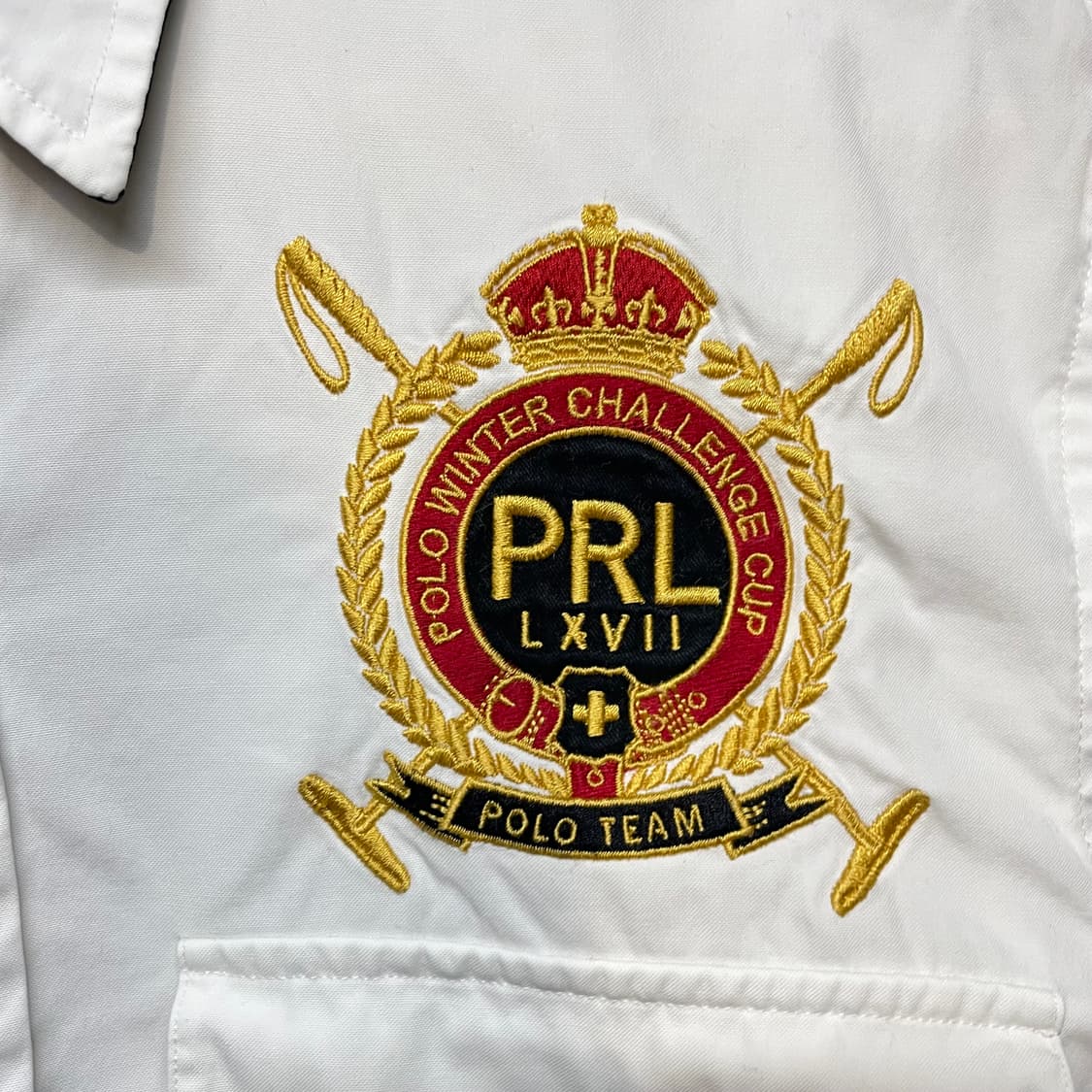 폴로 랄프로렌 빅로고 화이트 셔츠 상품이미지3