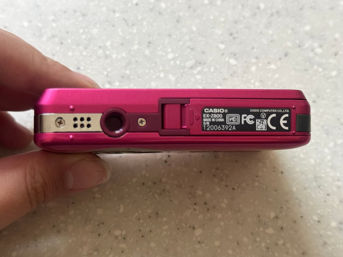 카시오 엑슬림 EXILIM EX-Z800 핑크 디카 상품이미지6