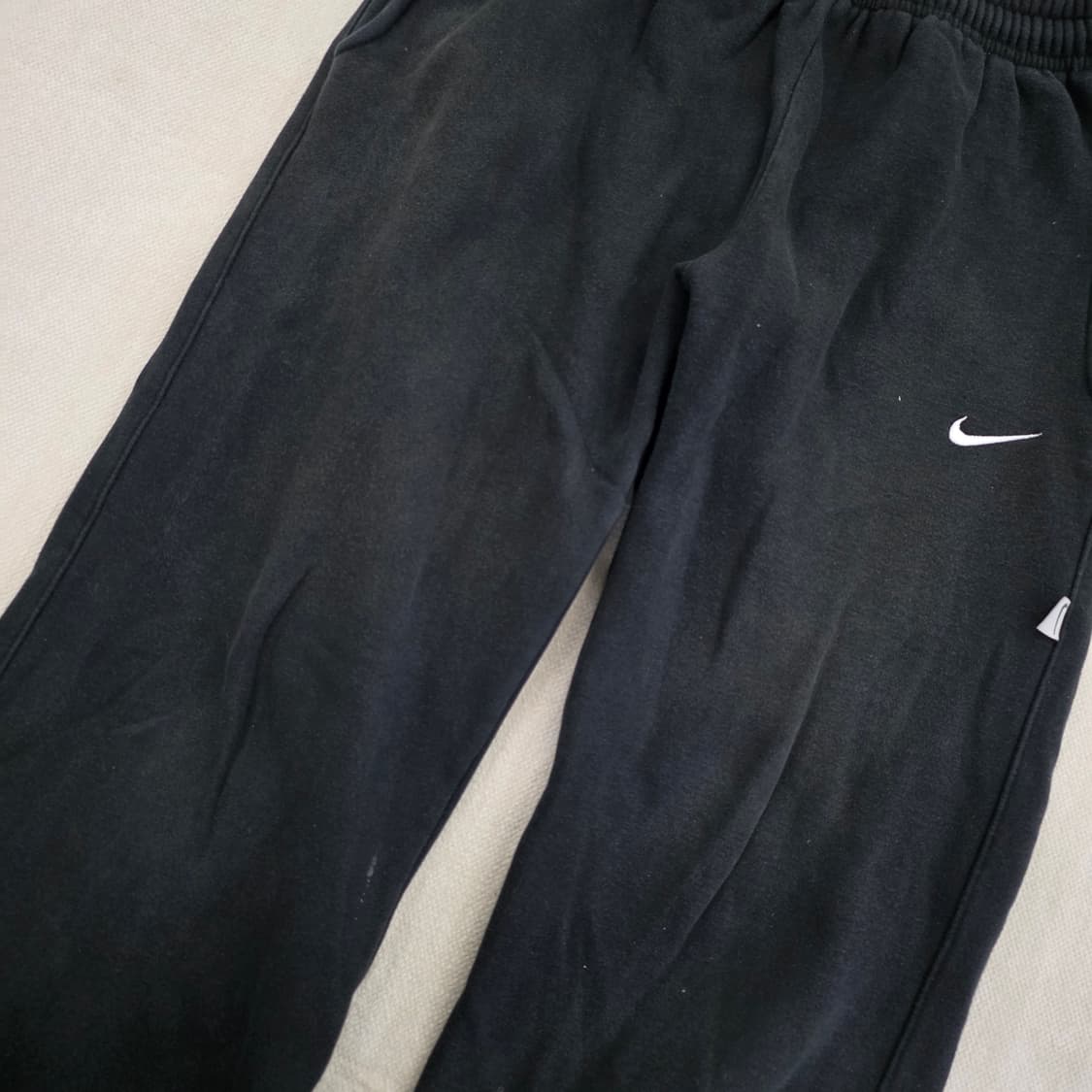 [M] 나이키 스우시 코튼 트레이닝 기모 바지 1223J1 상품이미지3