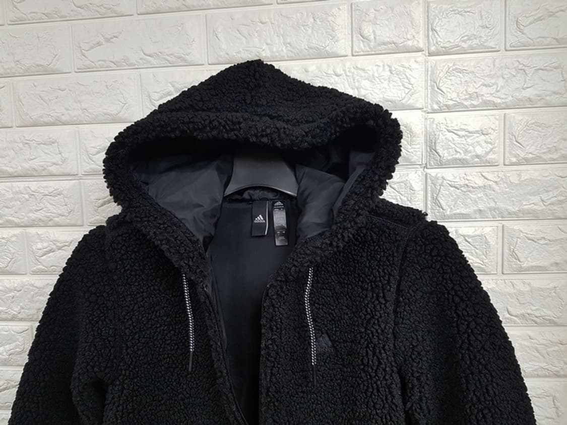 아디다스 후리스 후드점퍼 S 여성55-66 (우먼 퍼포먼스 SI 보아 풀 상품이미지4