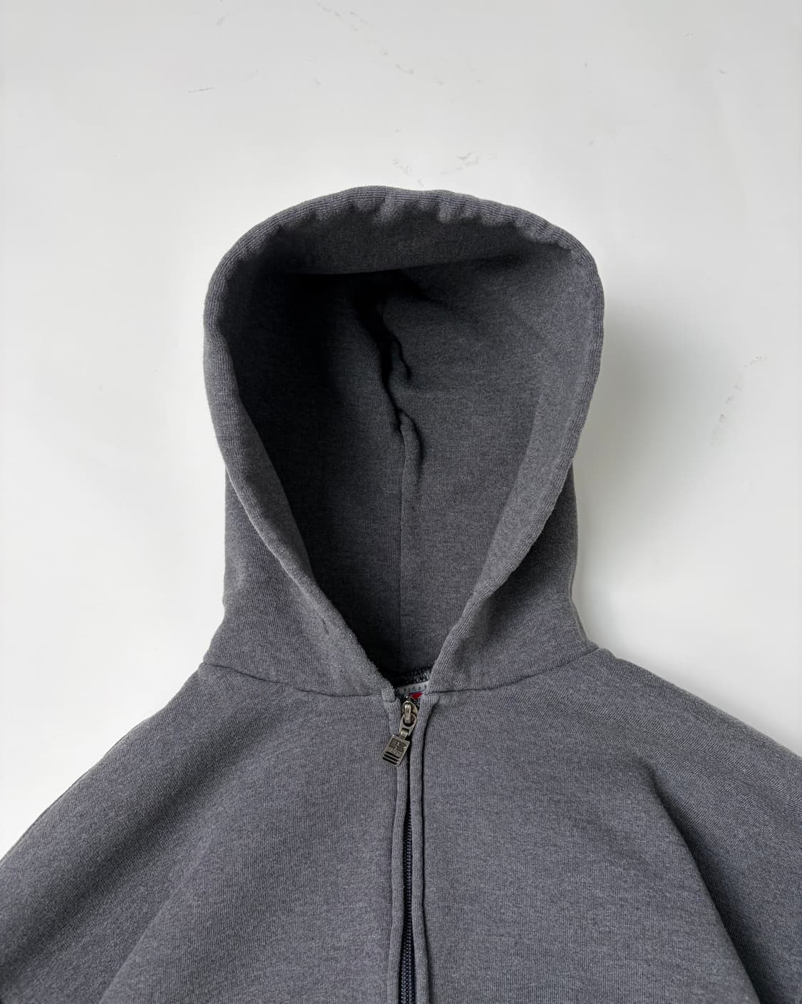 90s Russell Zip Up Hoodie (charcoal) 상품이미지6