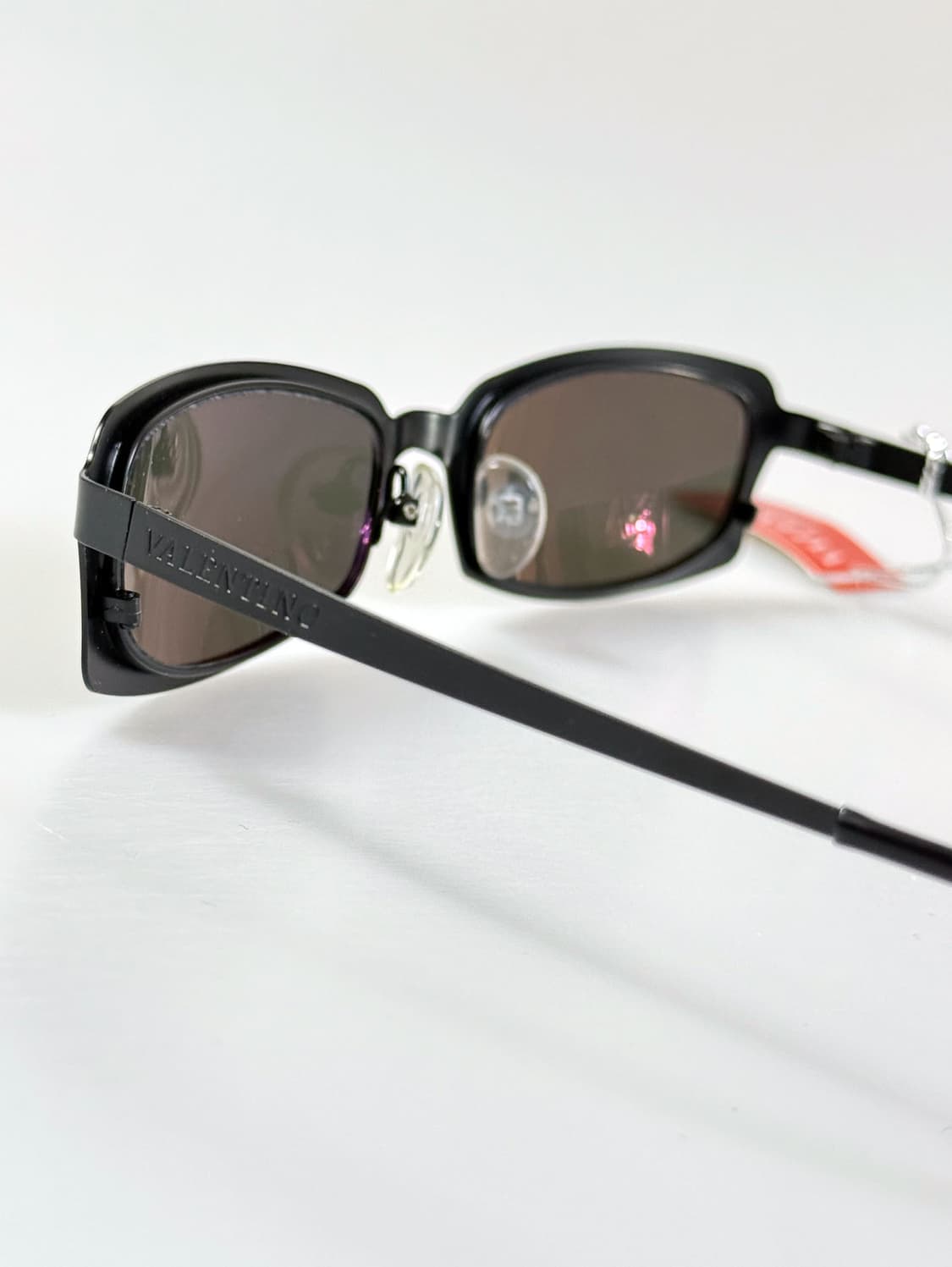 VALENTINO SONIA JAPAN 블랙 메탈릭 빈티지 선글라스 상품이미지4