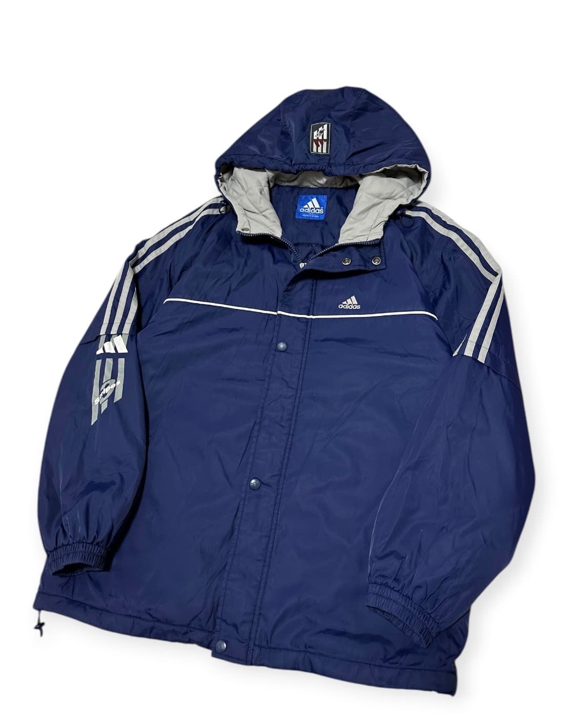 아디다스 00s 네이비 후드 자켓 상품이미지3
