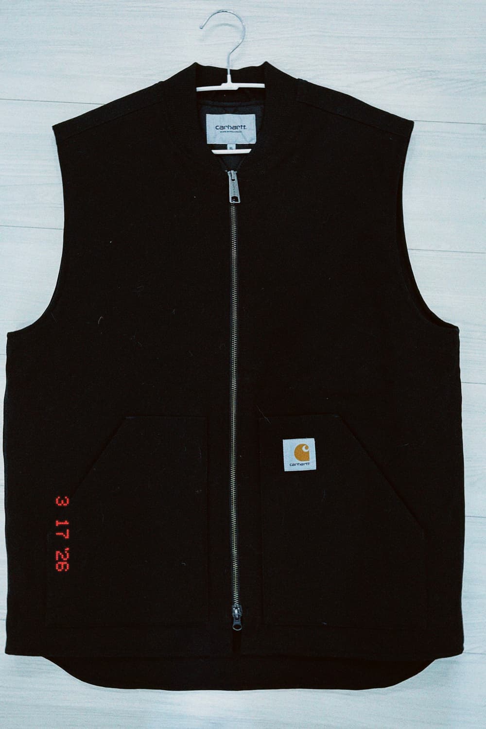 칼하트 wip 클래식 베스트 자켓 블랙 XL 사이즈입니다 상품이미지1