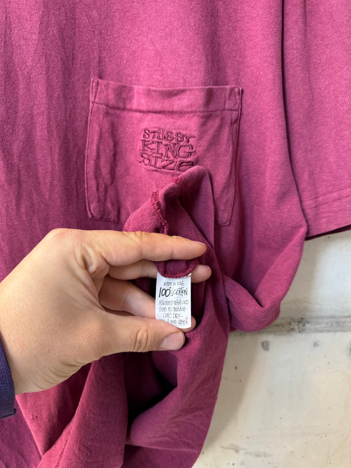 80s 스투시 King Size 티셔츠 상품이미지6