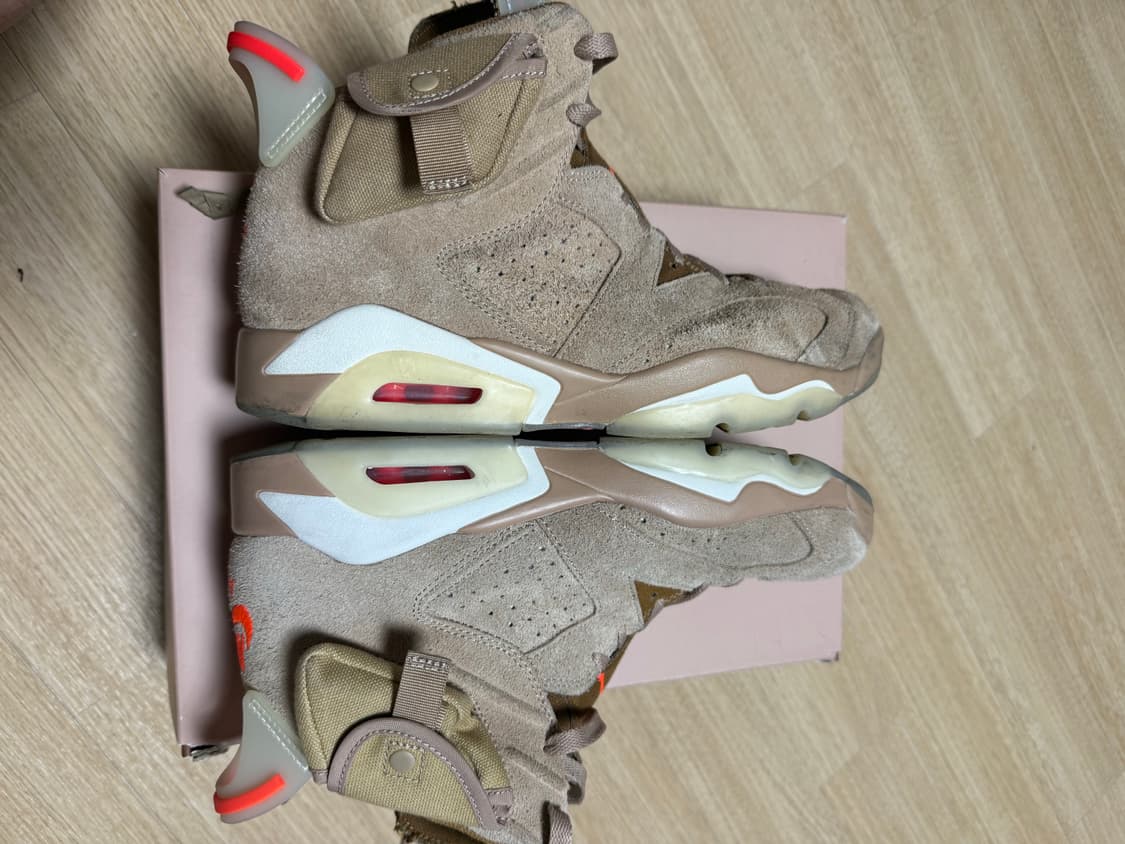 조던 6 x 트래비스 스캇 레트로 SP 브리티쉬 카키 280 상품이미지5