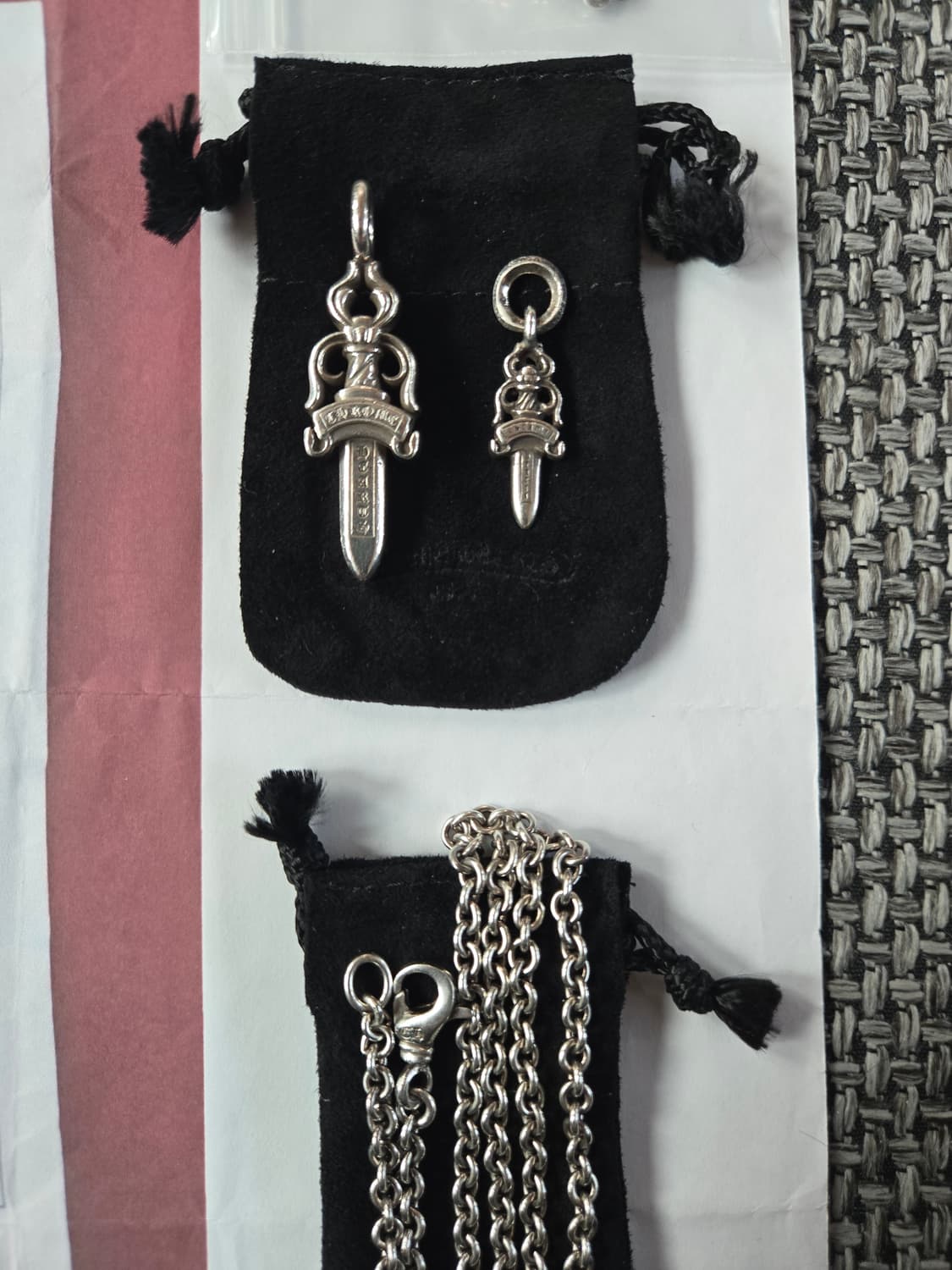 크롬하츠대거목걸이(정품) 상품이미지2