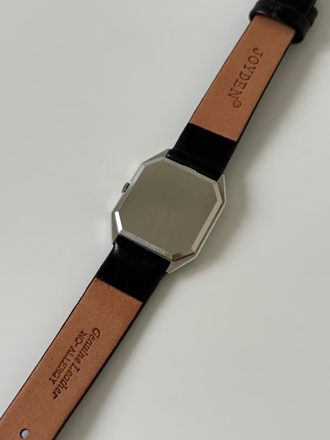 1980s Silver Octagon Case Ladies Quartz 상품이미지7